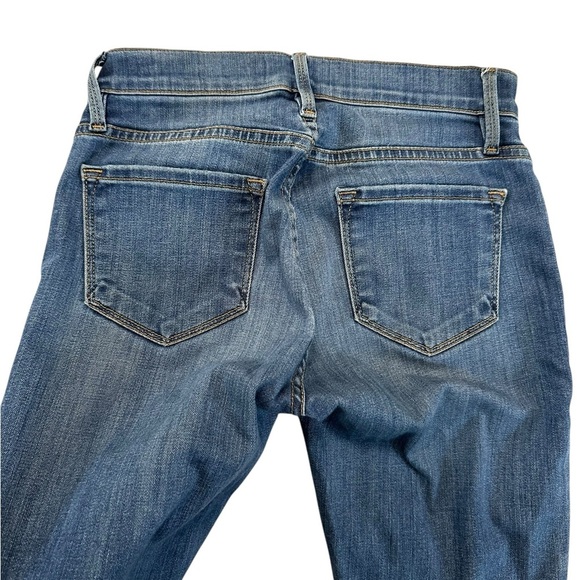 FRAME DENIM Le High Skinny Raw Edge Jeans Size 25 - Picture 10 of 17